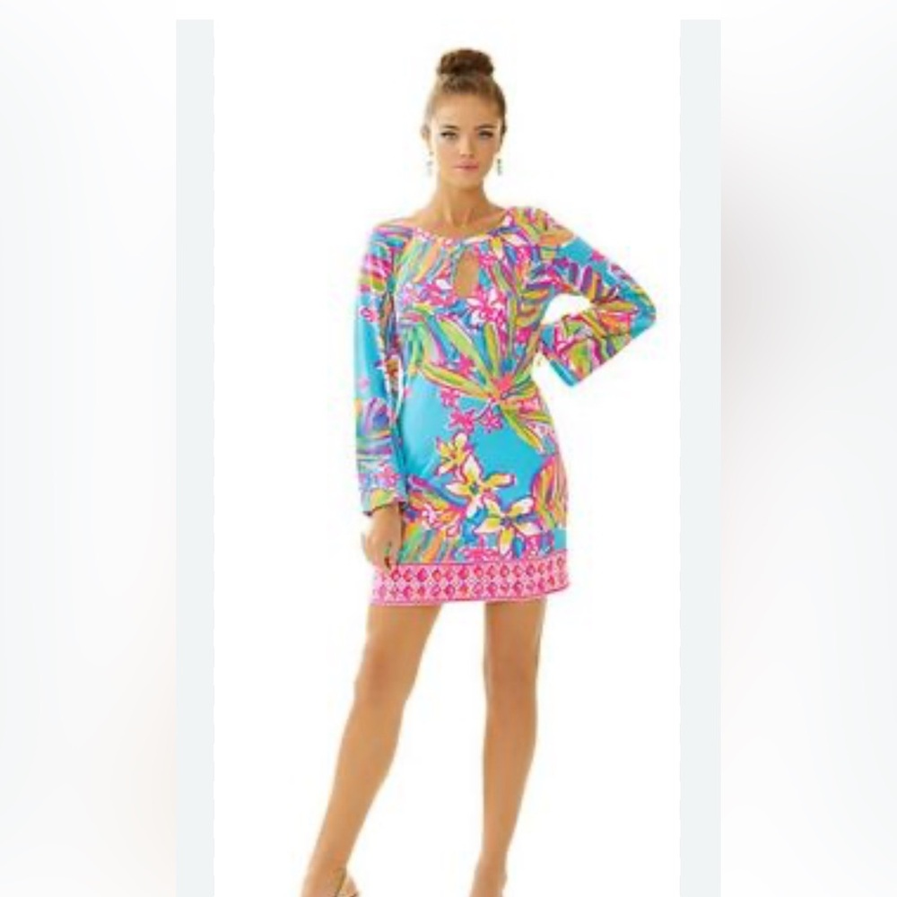 Lilly Pulitzer Multicolor Fairfield Tunic Dress M